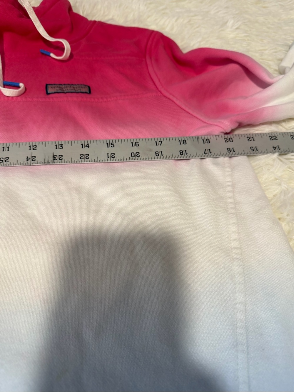 Vineyard Vines Americana dip-dye surf shep shirt pullover SZ S Sporty Outdoors - Picture 8 of 9